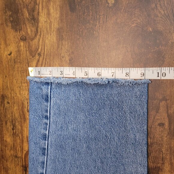 Vtg Levi's Jeans Mens 42x32 Measures 40x29 Orange Tab 505 USA 90's Raw Hem - Picture 10 of 10
